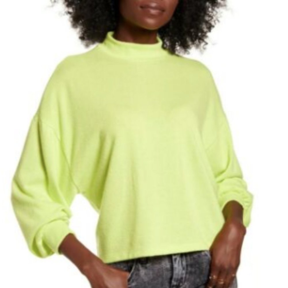 All in Favor Women's Mock Neck Sweatshirt